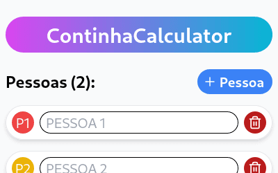 continha calculator